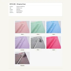 tfw-sku-myhc-296 MYHC-296 - Pearlescent BOPP Film Flower Wrapping Paper