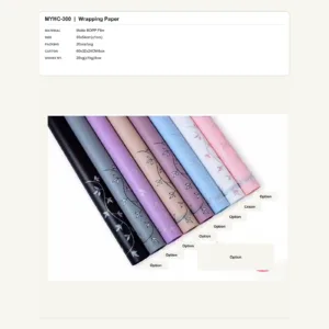 MYHC-300 - Matte BOPP Film Flower Wrapping Paper