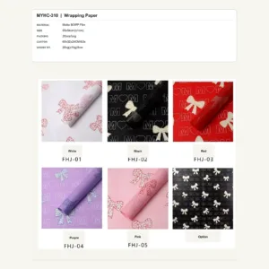 MYHC-310 - Matte BOPP Film Flower Wrapping Paper