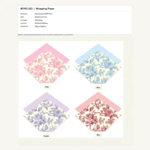 tfw-sku-myhc-323 MYHC-323 - Pearlescent BOPP Film Flower Wrapping Paper