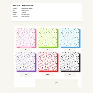 tfw-sku-myhc-326 MYHC-326 - Pearlescent BOPP Film Flower Wrapping Paper