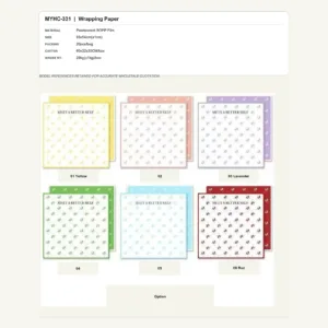 tfw-sku-myhc-331 MYHC-331 - Pearlescent BOPP Film Flower Wrapping Paper