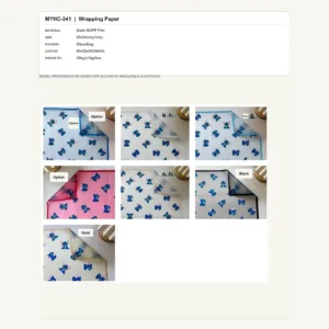 tfw-sku-myhc-341 MYHC-341 - Matte BOPP Film Flower Wrapping Paper