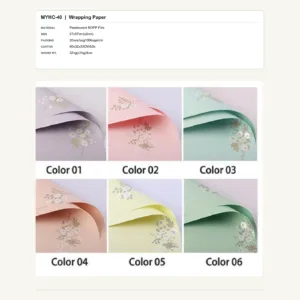 tfw-sku-myhc-40 MYHC-40 - Pearlescent BOPP Film Flower Wrapping Paper
