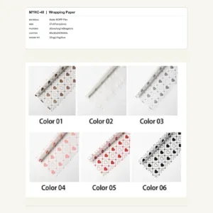 MYHC-48 - Matte BOPP Film Flower Wrapping Paper