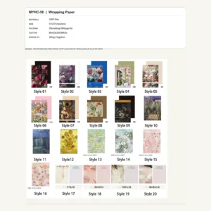 MYHC-56 - OPP Film Flower Wrapping Paper