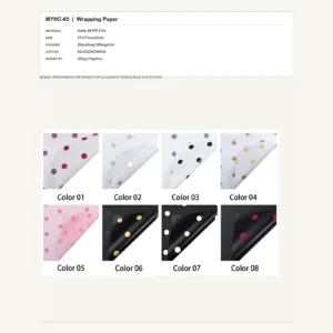 MYHC-65 - Matte BOPP Film Flower Wrapping Paper
