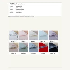 MYHC-72 - Matte BOPP Film Flower Wrapping Paper