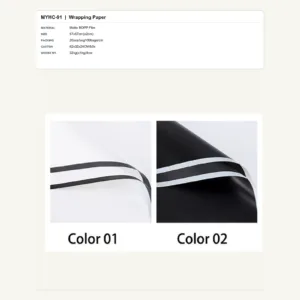 tfw-sku-myhc-91 MYHC-91 - Matte BOPP Film Flower Wrapping Paper