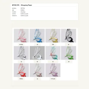 tfw-sku-myhz-379 MYHZ-379 - OPP Film Flower Wrapping Paper